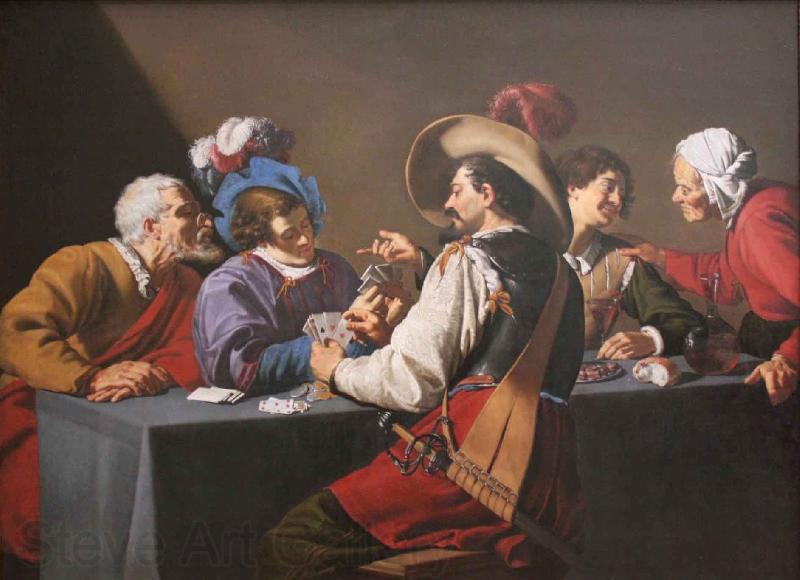 Theodoor Rombouts Playing Cards